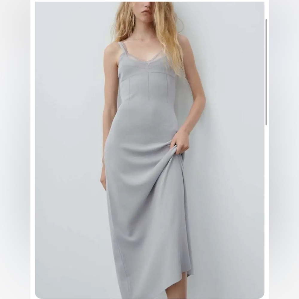 Zara combination knit dress brand new with tags 9874/015